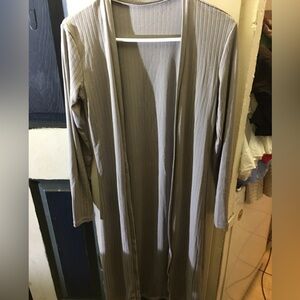 💕3/$10 Long Ribbed Cardigan